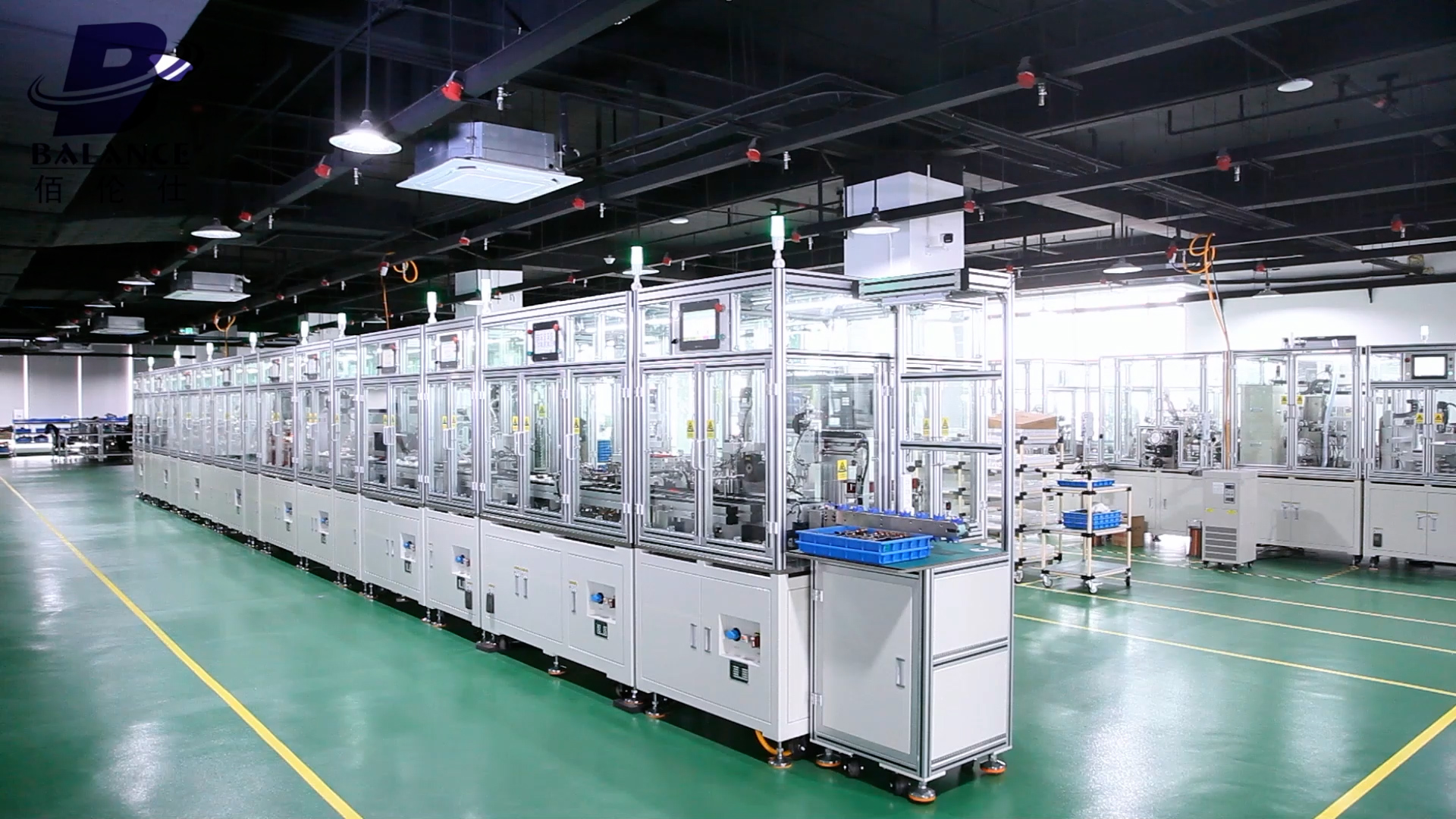 单飞叉转子自动线